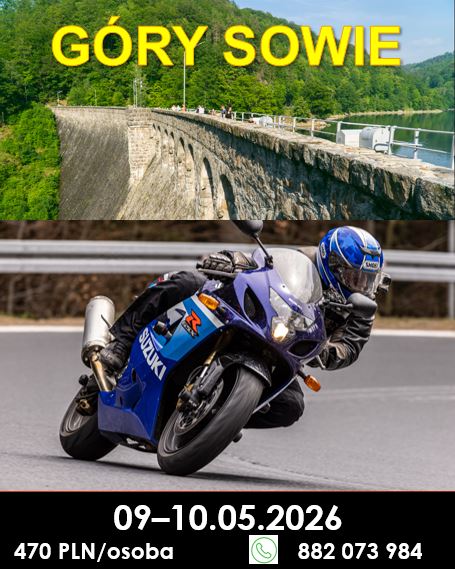 WYJAZD MOTOCYKLOWY  09-10.05.2026